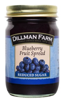 Blueberry Reduced Sugar Spread