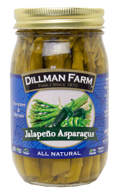 canned asparagus - spicy