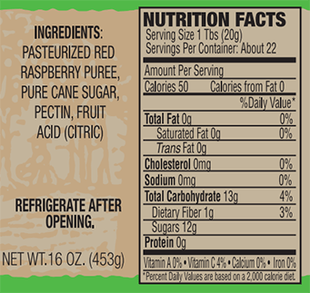 Seedless Red Raspberry Preserves | Dillman Farm