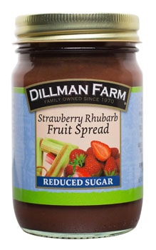 Strawberry Rhubarb Reduced Sugar Spread