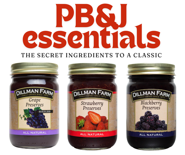 PB&J Essentials Pack- Grape, Strawberry & Blackberry