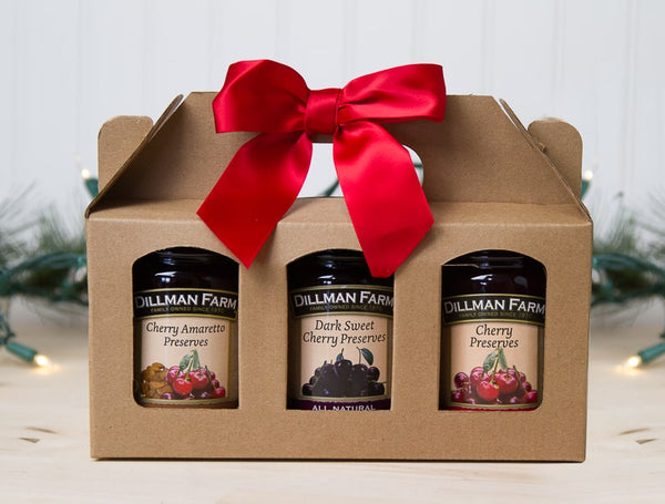dark sweet cherry preserves gift box