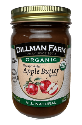 Organic No Sugar Added Apple Butter Spread