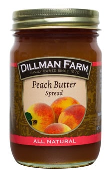 canned peach butter