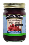 reduced sugar raspberry fruit spread