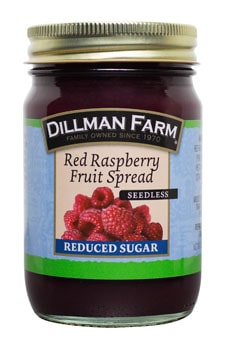 Seedless Red Raspberry Reduced Sugar Spread