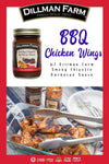 bbq chicken wings with smoky bbq sauce
