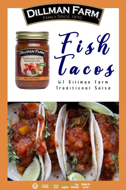fish tacos with salsa 